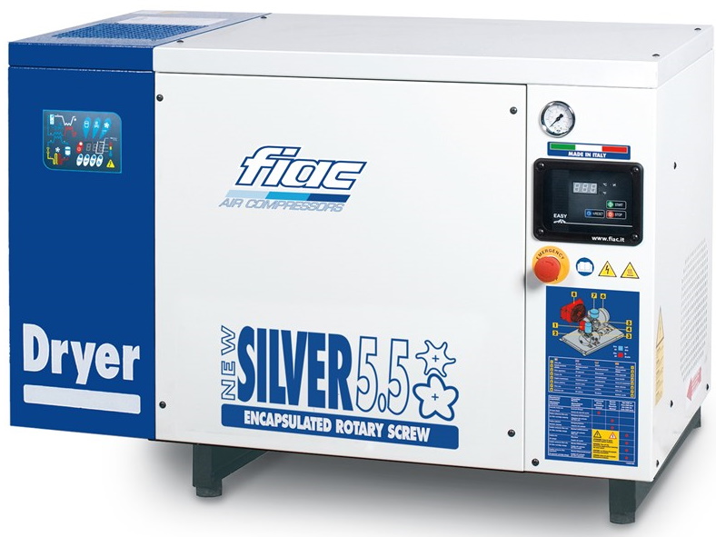 Винтовой компрессор Fiac NEW SILVER D 5,5 8