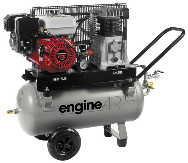 Поршневой компрессор Abac EngineAIR 5/50 PETROL
