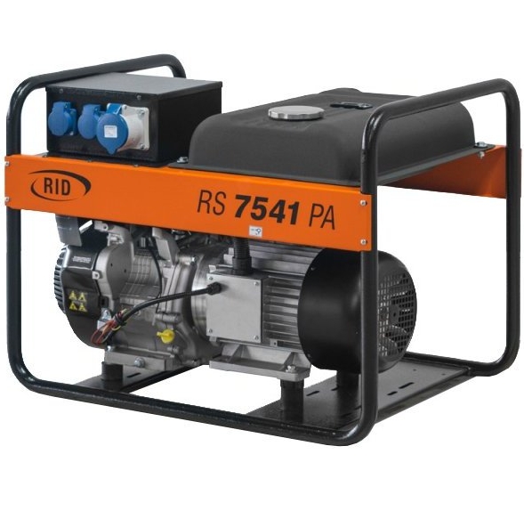 Бензиновый генератор RID RS 7541 PA