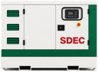 Дизельный генератор SDEC GMP 28SD в кожухе