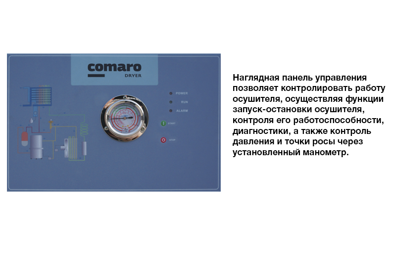 Осушитель воздуха Comaro CRD-22