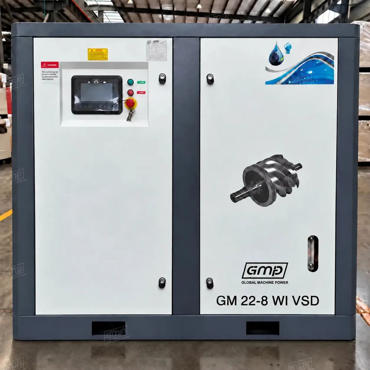 Безмасляный компрессор GMP GM 22-8 WI VSD