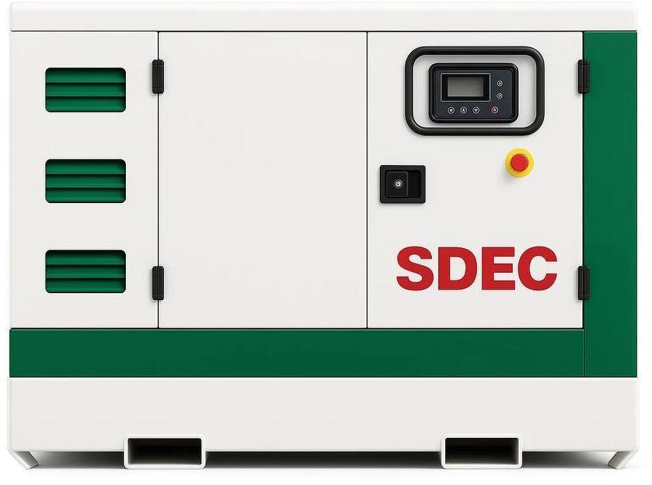 Дизельный генератор SDEC GMP 76SD в кожухе
