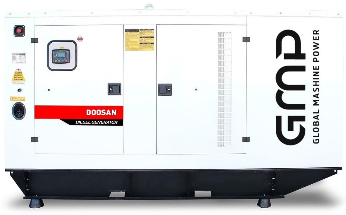Дизельный генератор Doosan GMP 750DM в кожухе