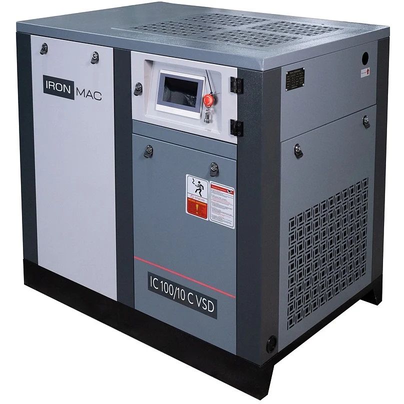 Винтовой компрессор IRONMAC IC 100/10 C VSD (IP 54)