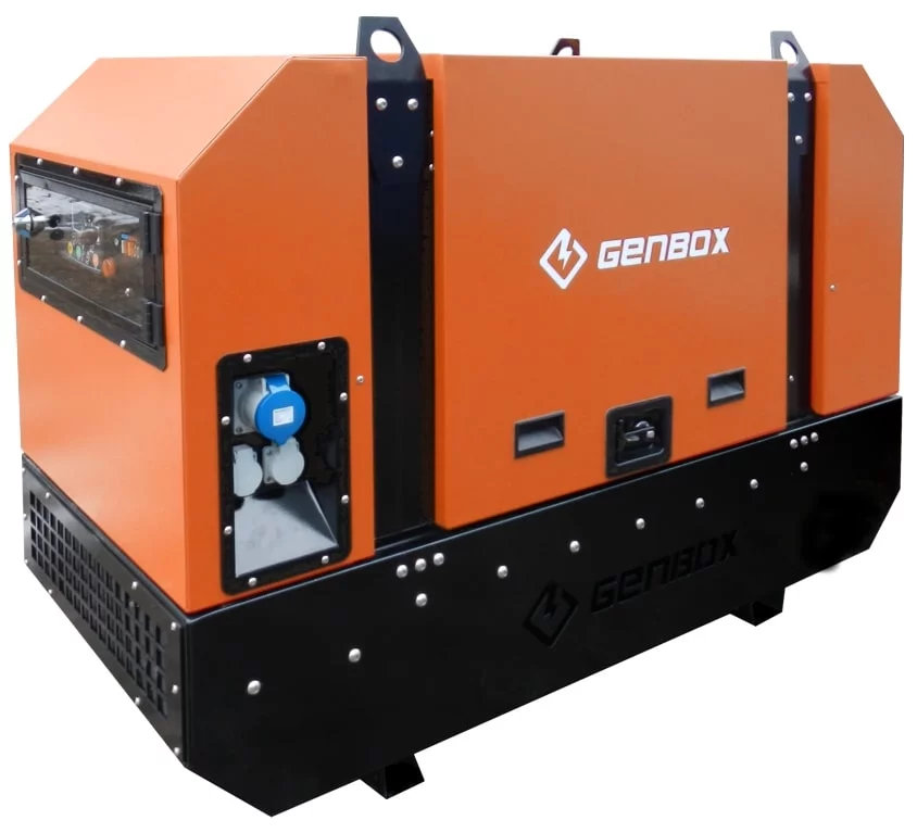 Дизельный генератор GENBOX JD24 в кожухе с АВР