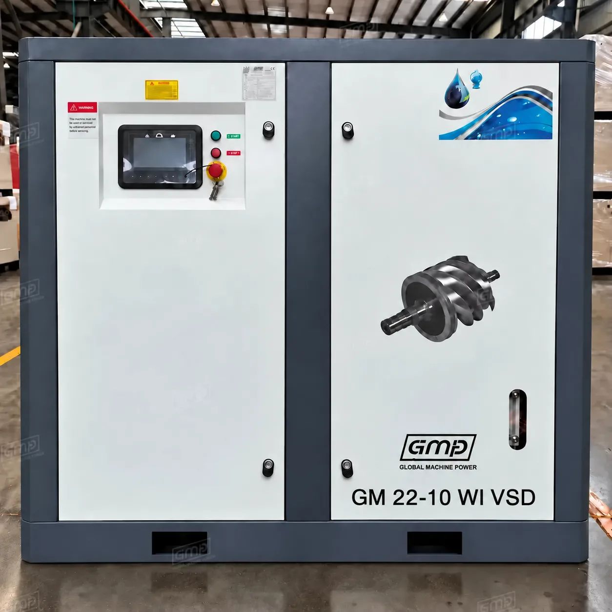 Безмасляный компрессор GMP GM 22-10 WI VSD