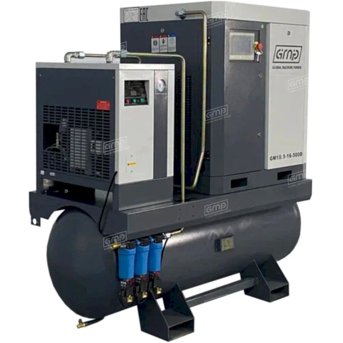 Винтовой компрессор GMP GM 18,5R-16-500D GE VSD (для лазера)