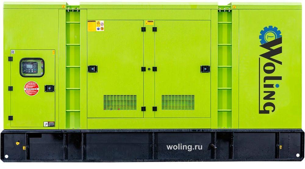 Дизельный генератор Woling GMP АД520 в кожухе