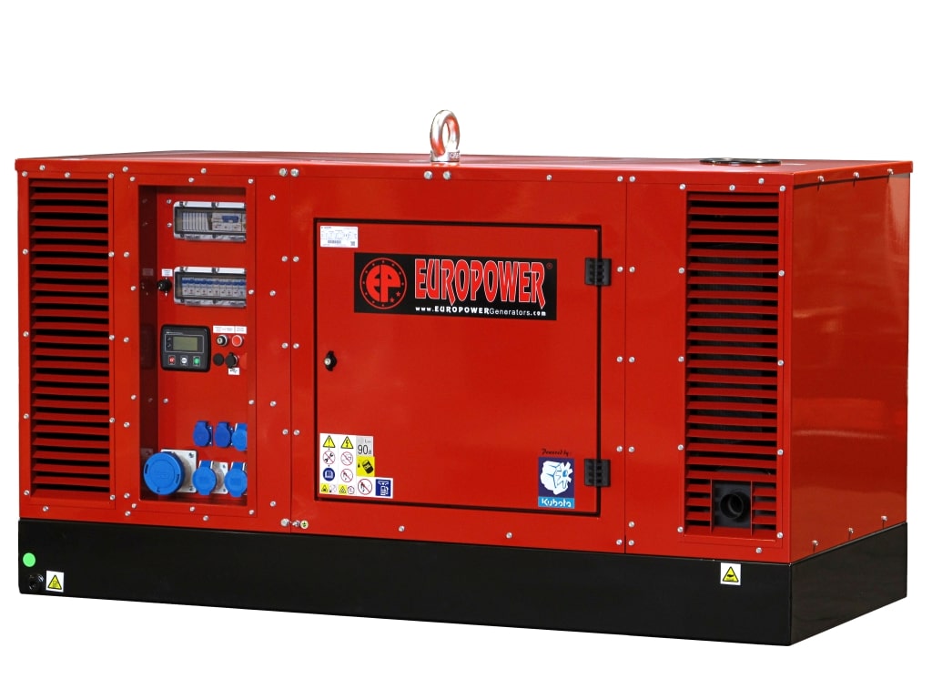 Дизельный генератор EuroPower EPS 30 DE (с подогревом ОЖ)