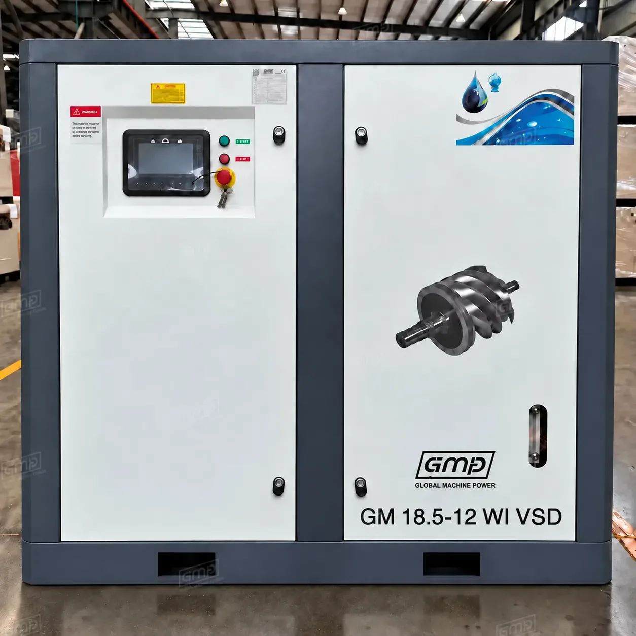 Безмасляный компрессор GMP GM 18,5-12 WI VSD