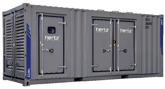 Дизельный генератор Hertz HG 880 CL в кожухе с АВР