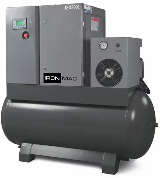 Винтовой компрессор IRONMAC IC 10/8 AM VSD DF 500L