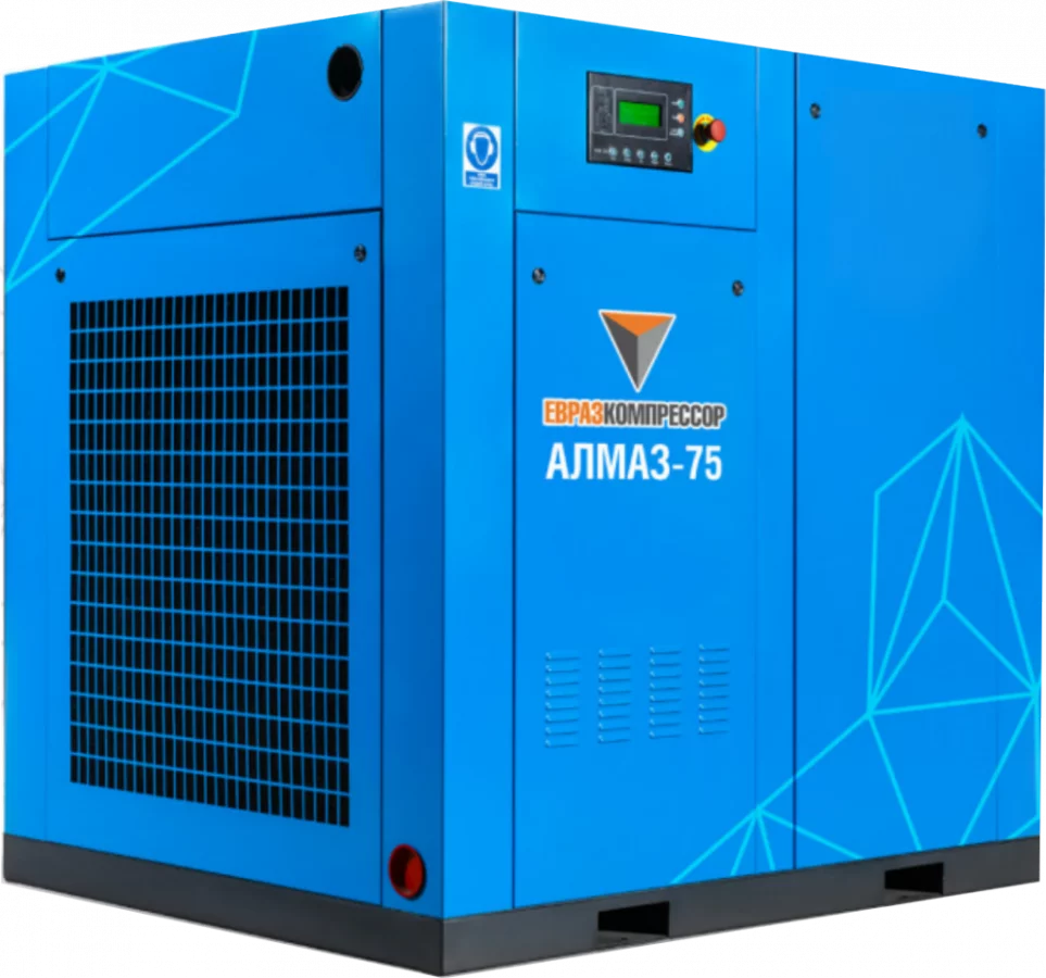 Винтовой компрессор Евразкомпрессор Алмаз 75 8