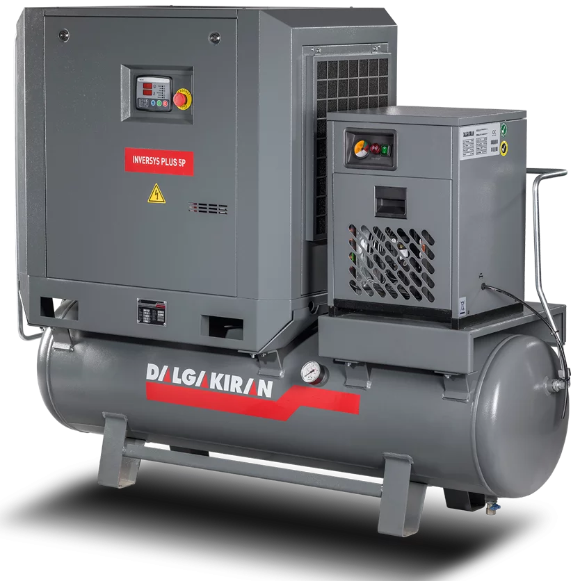 Винтовой компрессор DALGAKIRAN Inversys Plus 5-13-250D