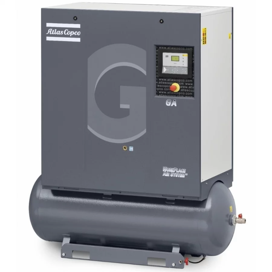 Винтовой компрессор Atlas Copco GA 11 7,5 с ресивером