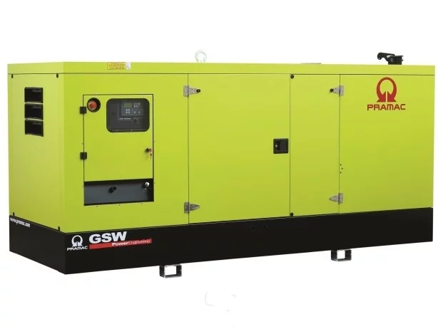 Дизельный генератор Pramac GSW 220 I в кожухе с АВР