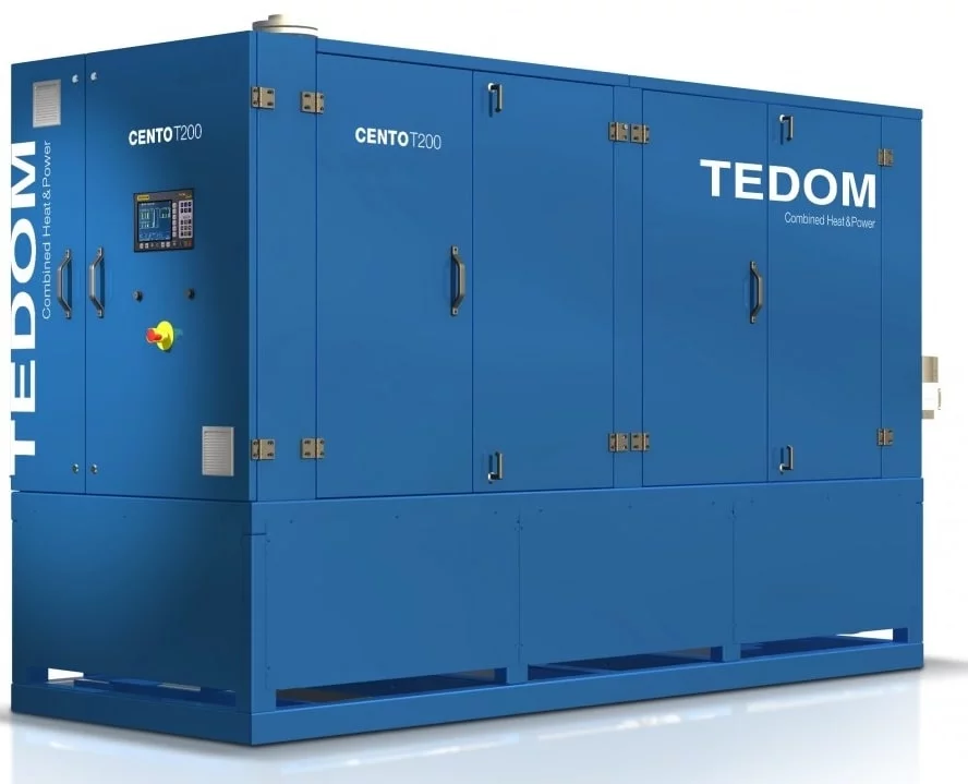 Газовый генератор Tedom Quanto D1600 в кожухе