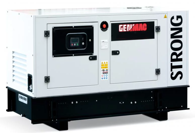 Дизельный генератор Genmac G40JS в кожухе
