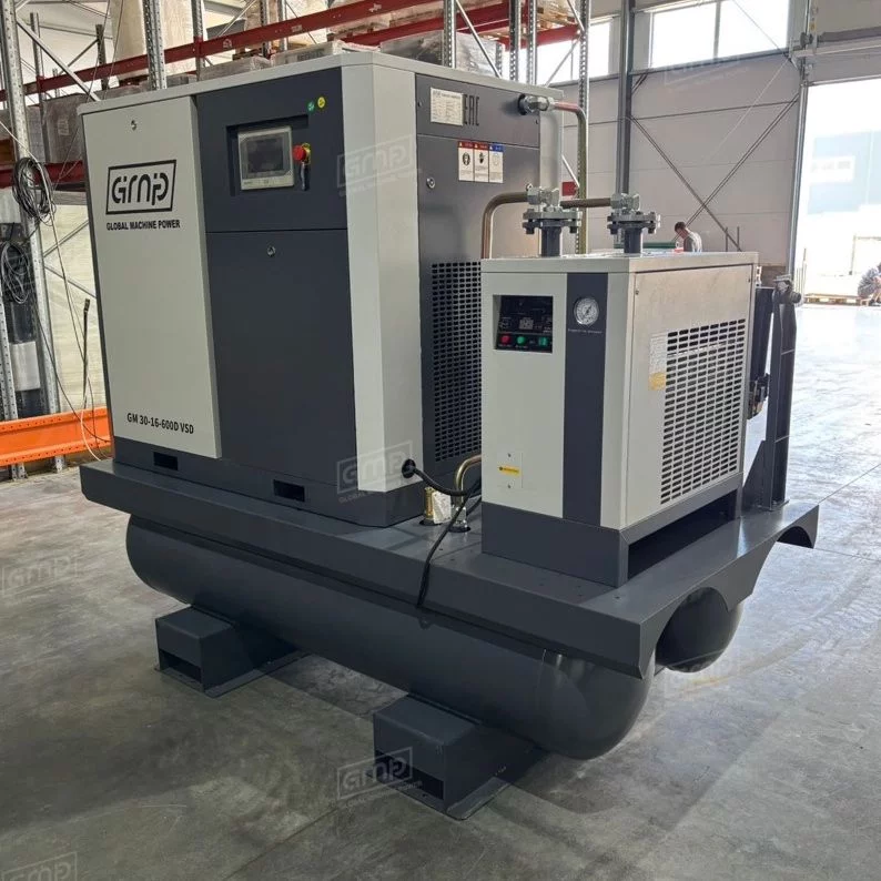 Винтовой компрессор GMP GM 30-16-600D VSD IP23 (для лазера)
