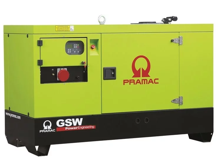 Дизельный генератор Pramac GSW 22 P AUTO в кожухе