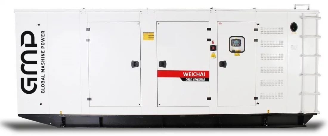 Дизельный генератор Weichai GMP 1513WA в кожухе