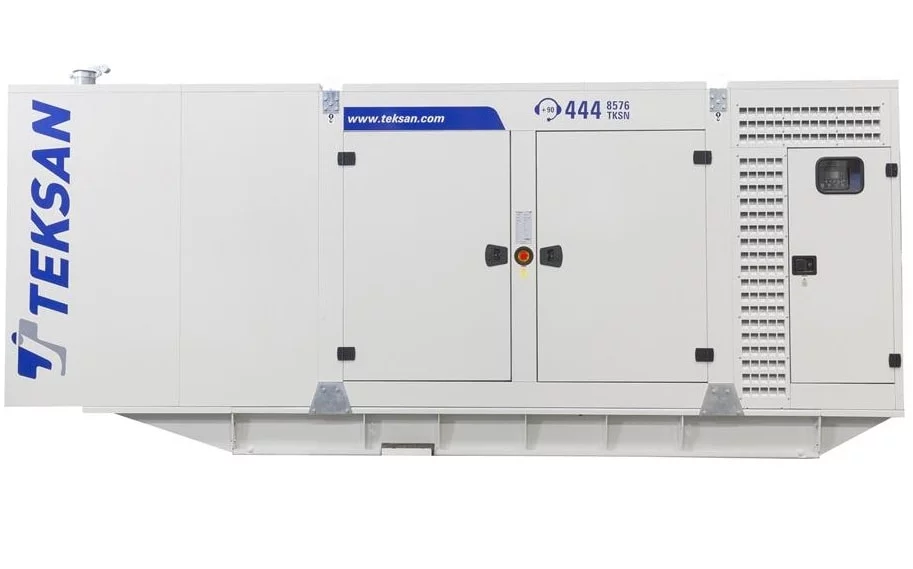 Дизельный генератор Teksan TJ550PE в кожухе