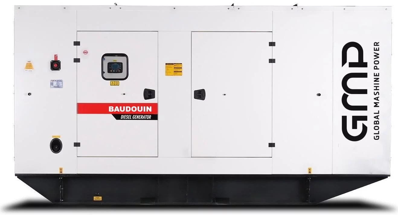 Дизельный генератор Baudouin GMP 660BM в кожухе
