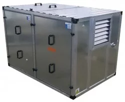 Газовый генератор Kipor KNE5500E в контейнере с АВР