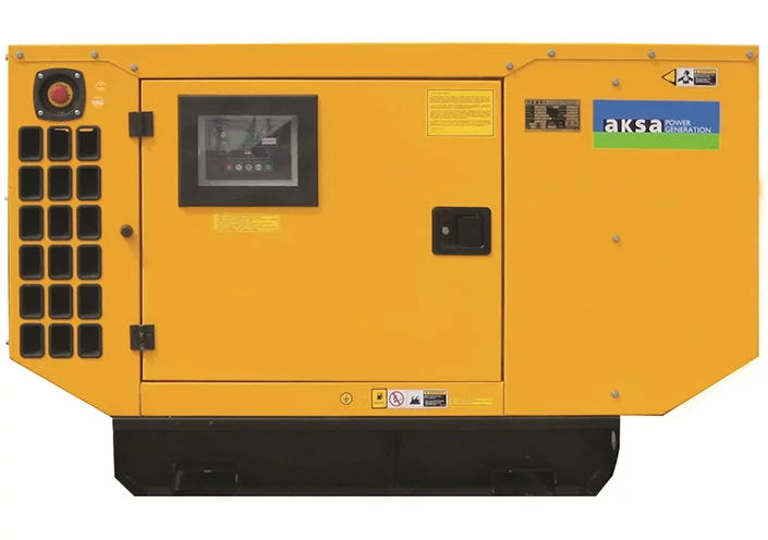 Дизельный генератор Aksa APD-33P в кожухе