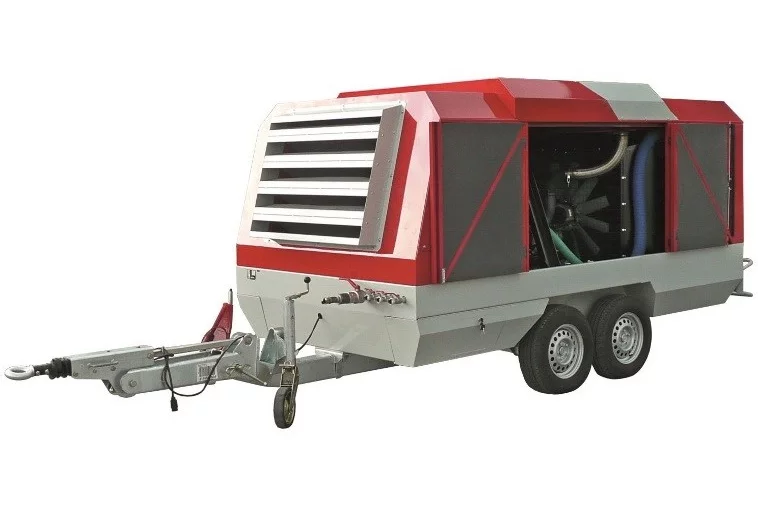Дизельный компрессор Rotair MDVS-255D-15 на шасси