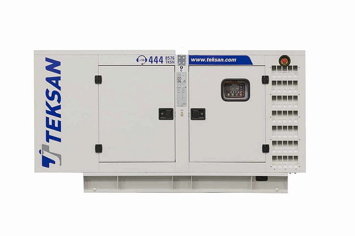 Дизельный генератор Teksan TJ72PE в кожухе