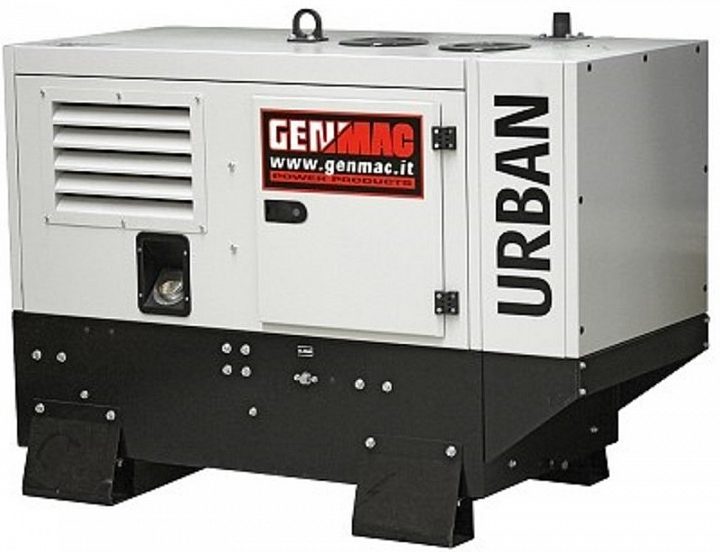 Дизельный генератор Genmac G 15000YS в кожухе с АВР