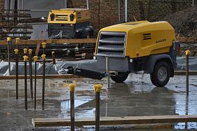 Дизельный компрессор Atlas Copco XAS 48 KD на шасси — фото 8
