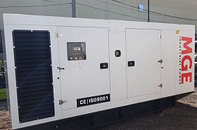 Дизельный генератор Doosan MGE 360-Т400 в кожухе с АВР — фото 5