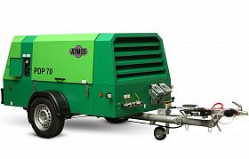 Дизельный компрессор Atmos PDP 65 10 регул без тормоза — фото 1
