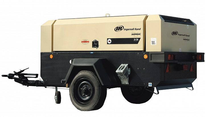 Дизельный компрессор Doosan 12/56E