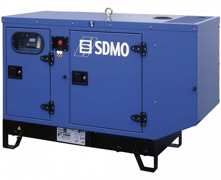 изельный генератор SDMO K 16H в кожухе с АВР