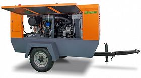 Дизельный компрессор Denair DACY-36/7 (на шасси) — фото 3