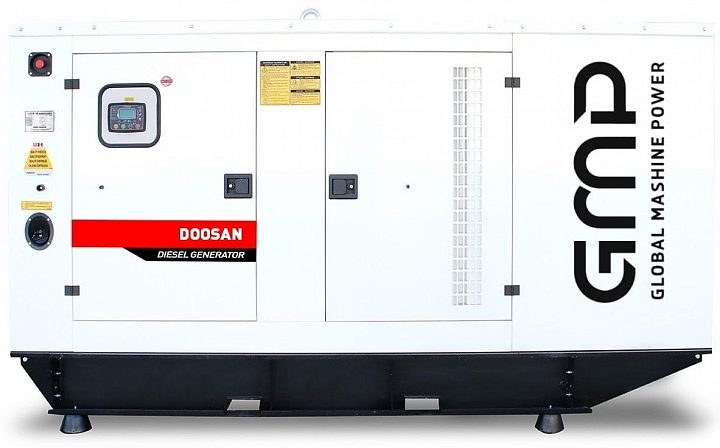 Дизельный генератор Doosan GMP 300DM в кожухе
