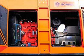 Дизельный генератор Scania GMP 798S в кожухе — фото 4