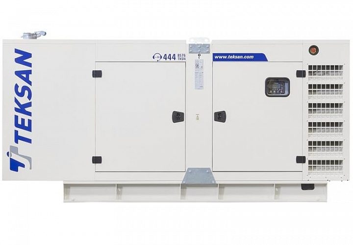 Дизельный генератор Teksan TJ715BD5C в кожухе