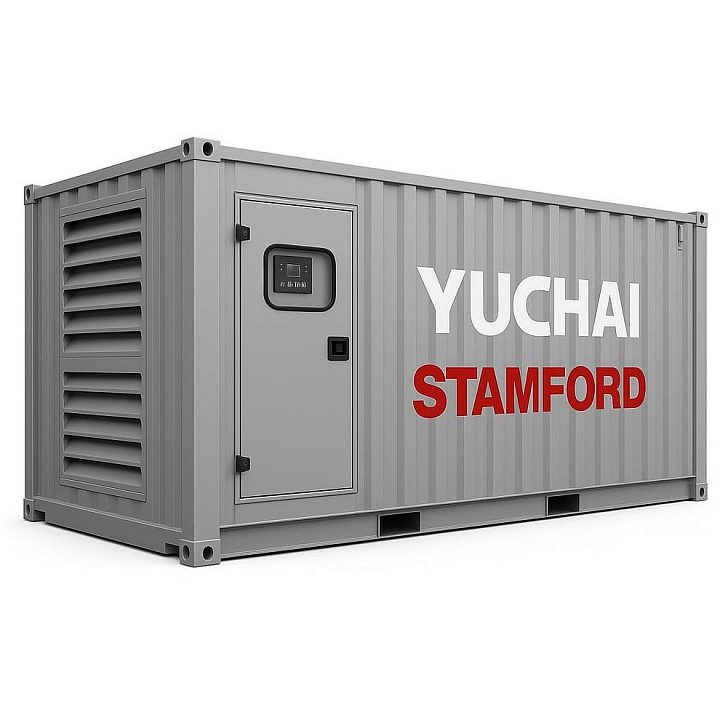 Дизельный генератор Yuchai GMP AY1100 в кожухе