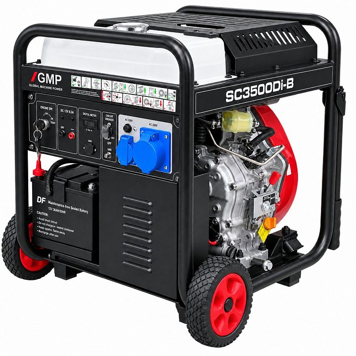 Дизельный генератор GMP SC3500Di-B