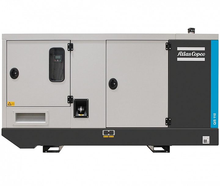 Дизельный генератор Atlas Copco QIS 110 в кожухе с АВР