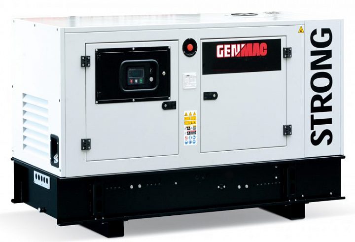 Дизельный генератор Genmac G30PS в кожухе