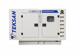 Дизельный генератор Teksan TJ66PE в кожухе — фото 1