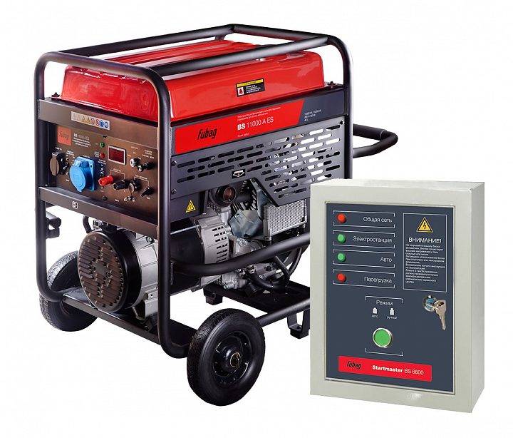 Бензиновый генератор Fubag BS 11000 A ES+Startmaster BS 6600
