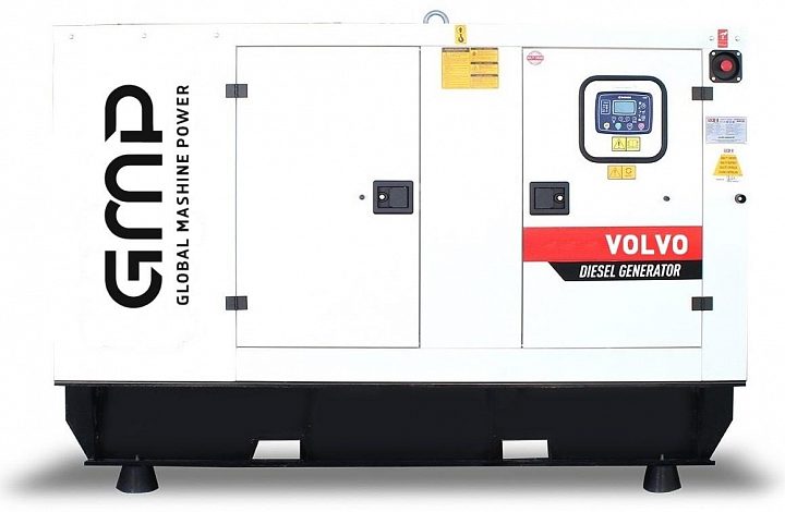 Дизельный генератор Volvo GMP 630VM в кожухе