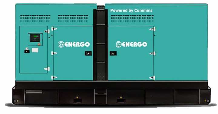Дизельный генератор Energo AD275-T400C-S в кожухе